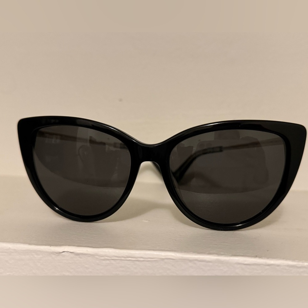 Kate Spade Black Cat-Eye Polarized Sunglasses